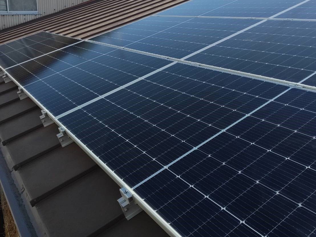 【自家消費】千葉県大網白里市　屋根載せ太陽光完工