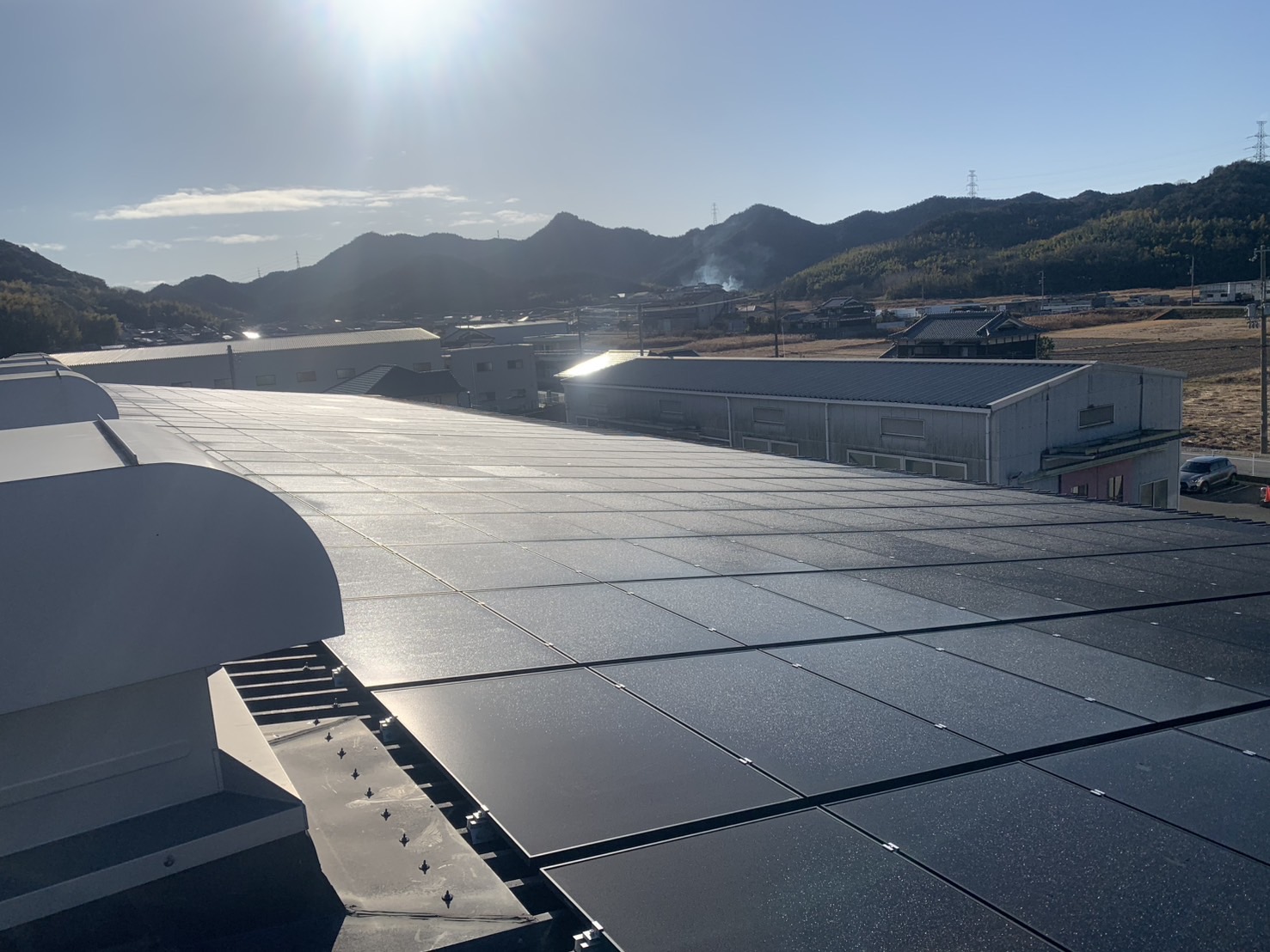【自家消費】兵庫県高圧太陽光完工